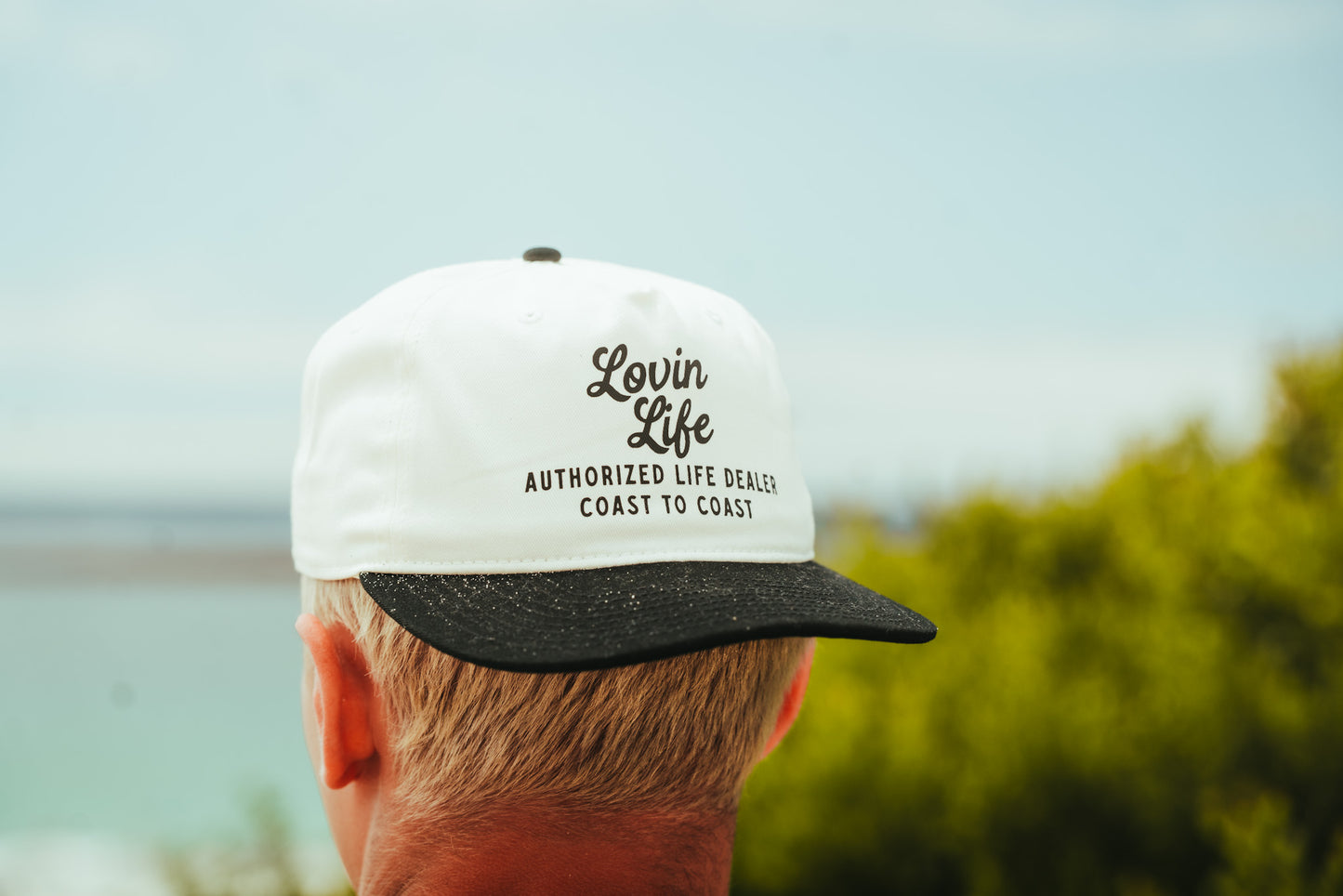 Coast to Coast Two-Tone Cap - Black