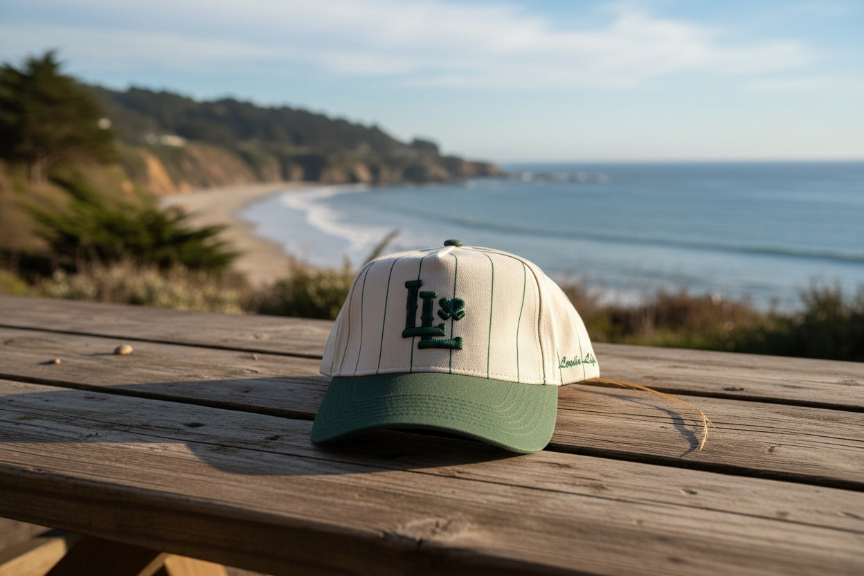 LL Baseball Style Pinstripe Cap