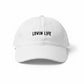 Lovin Life Dad Hat - White
