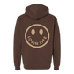 Smiley Hoodie - Brown