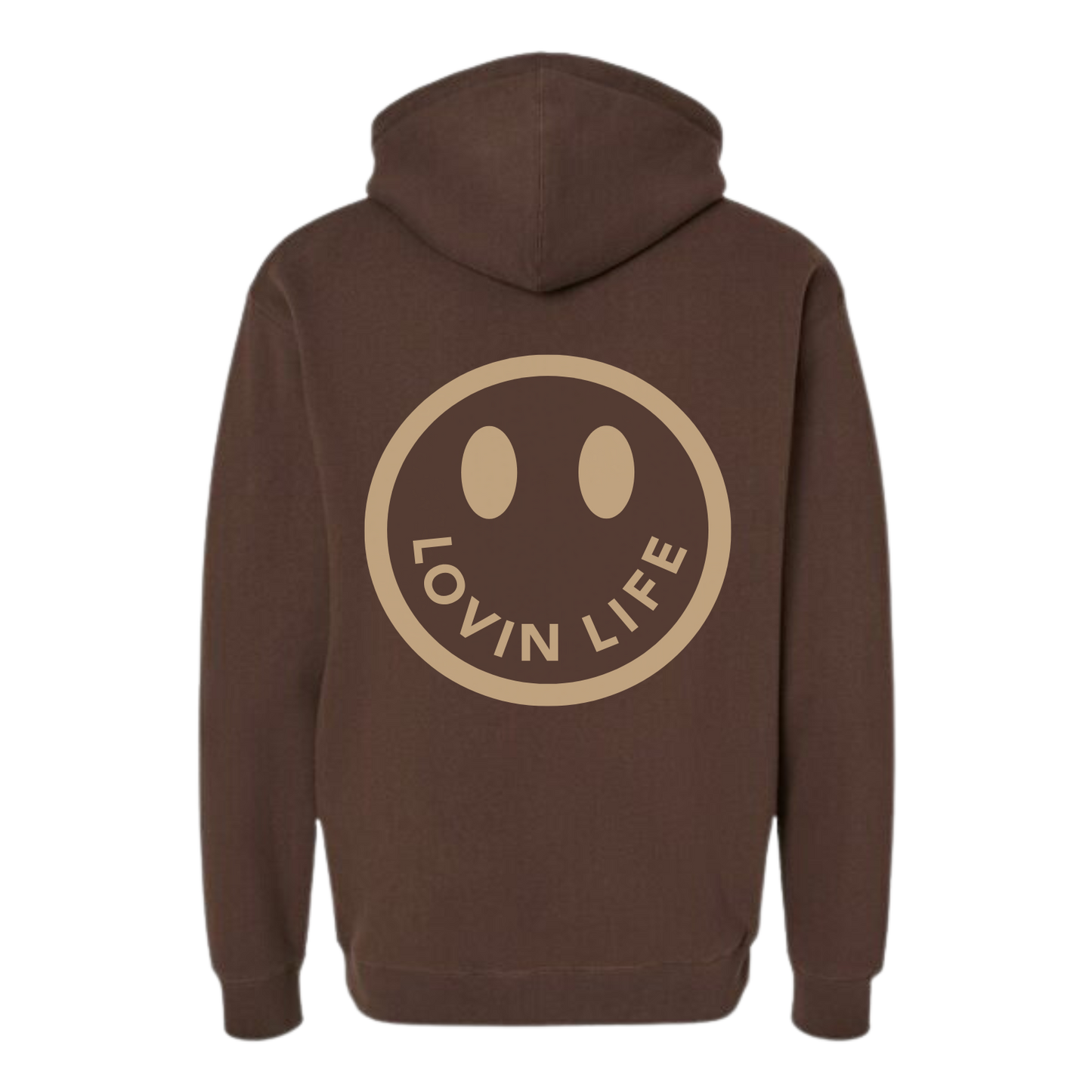 Smiley Hoodie - Brown