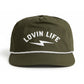 Surf Rope Cap - Army Lightning