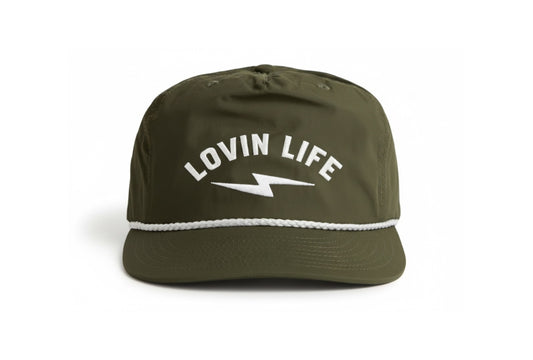 Surf Rope Cap - Army Lightning