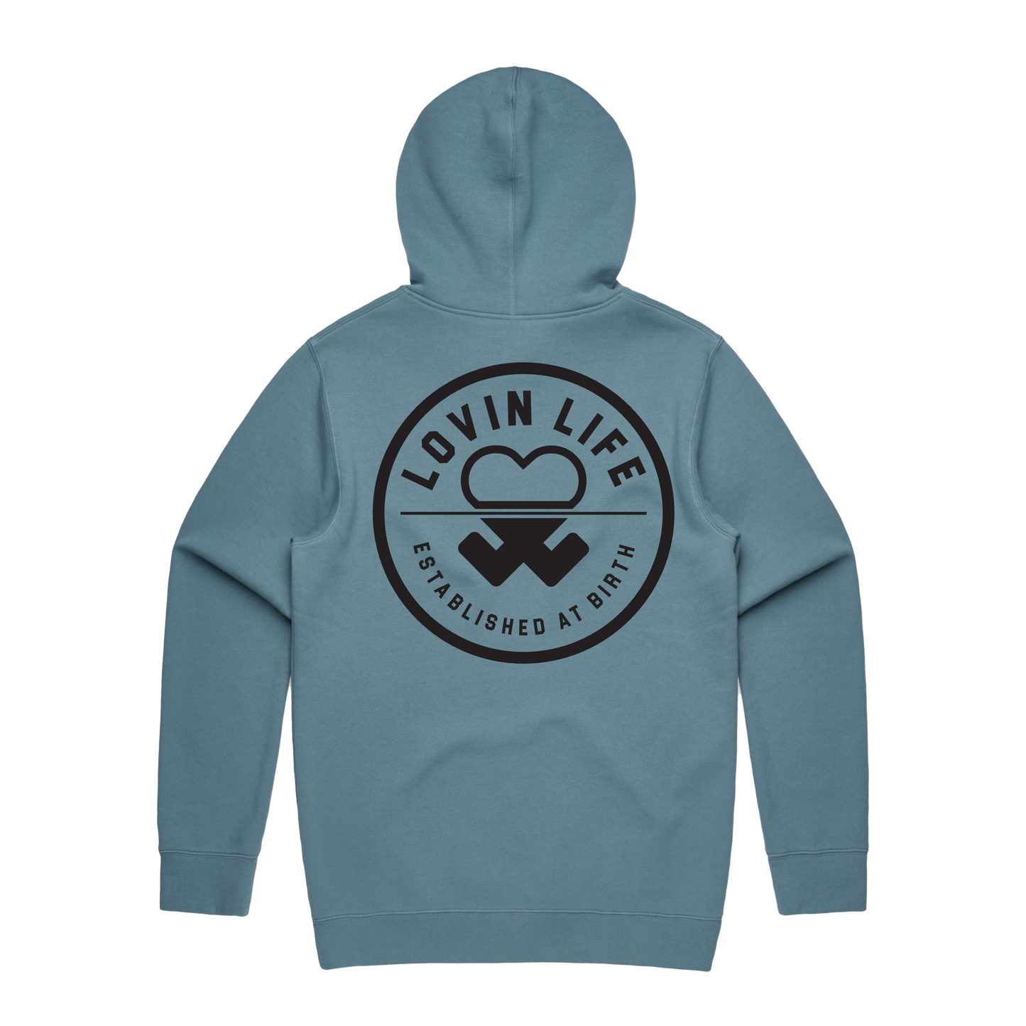 Logo Hoodie - Slate Blue