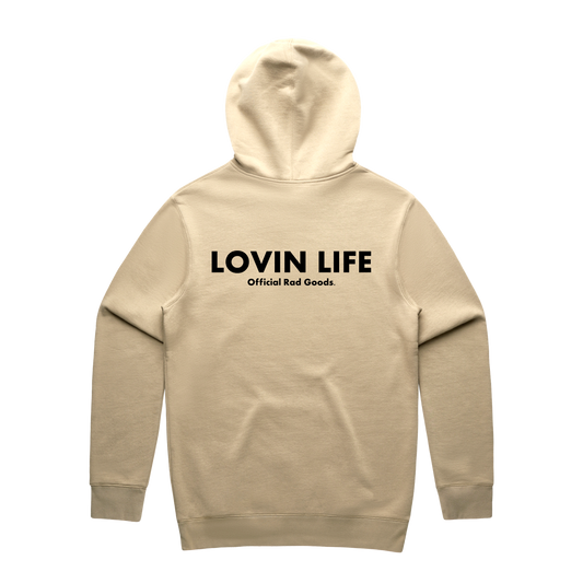 Lovin Life Official Hoodie - Sand