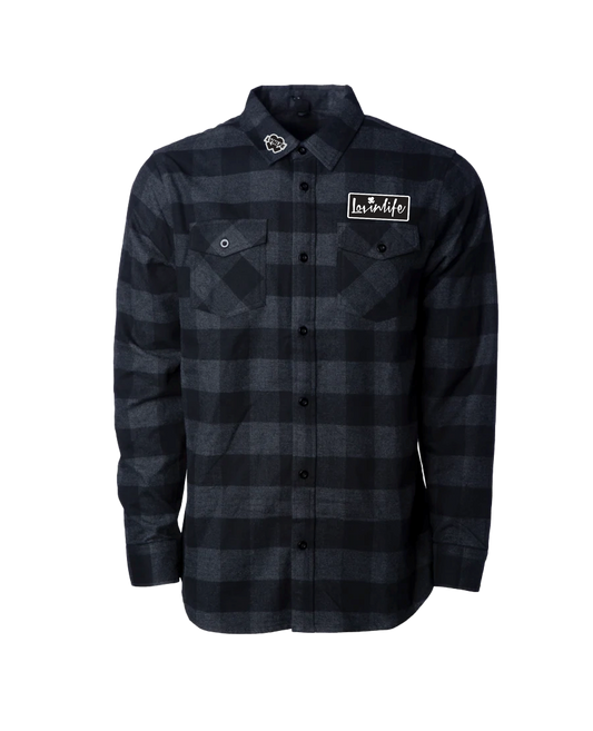 Lovin Life Flannel - Black