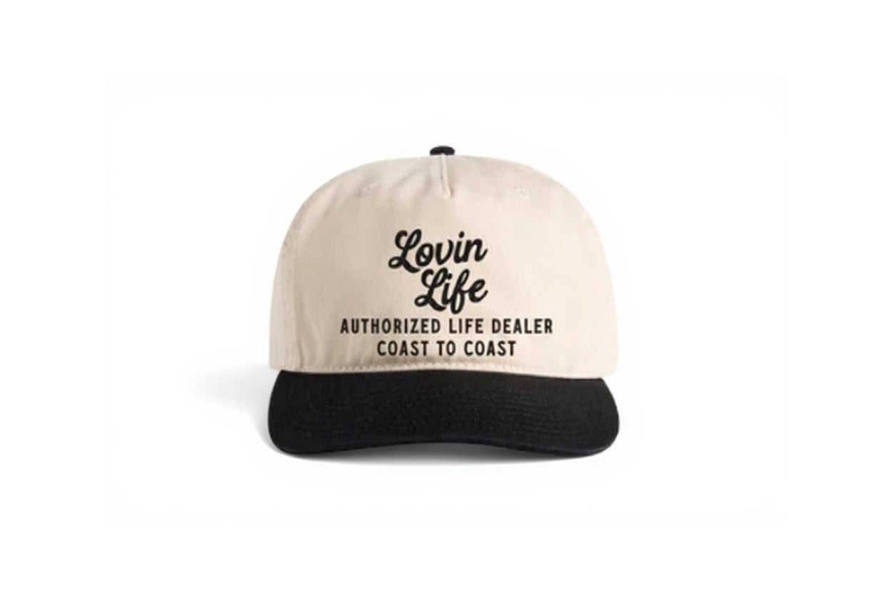 Coast to Coast Two-Tone Cap - Black