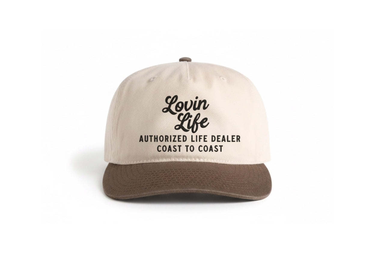 Coast to Coast Two-Tone Cap - Walnut