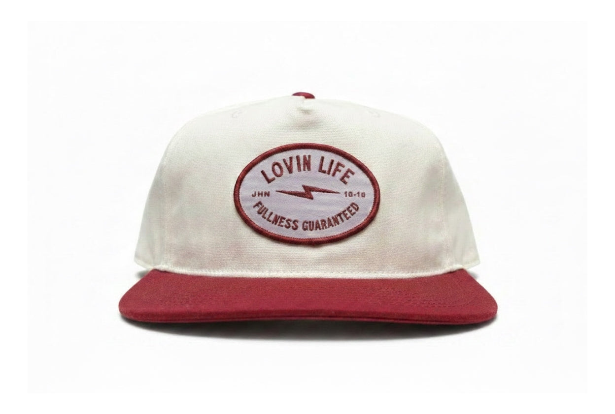 Class Two-Tone Cap - Cardinal Patch