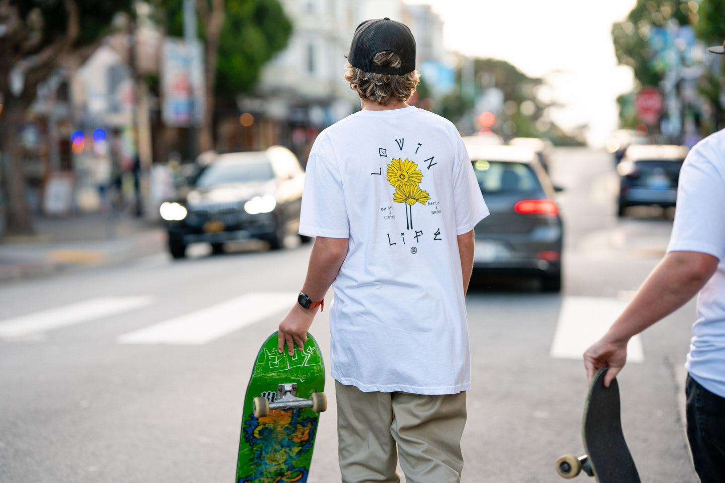 Daisy Tee- White