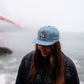 Wave Surf Cap - Slate Blue