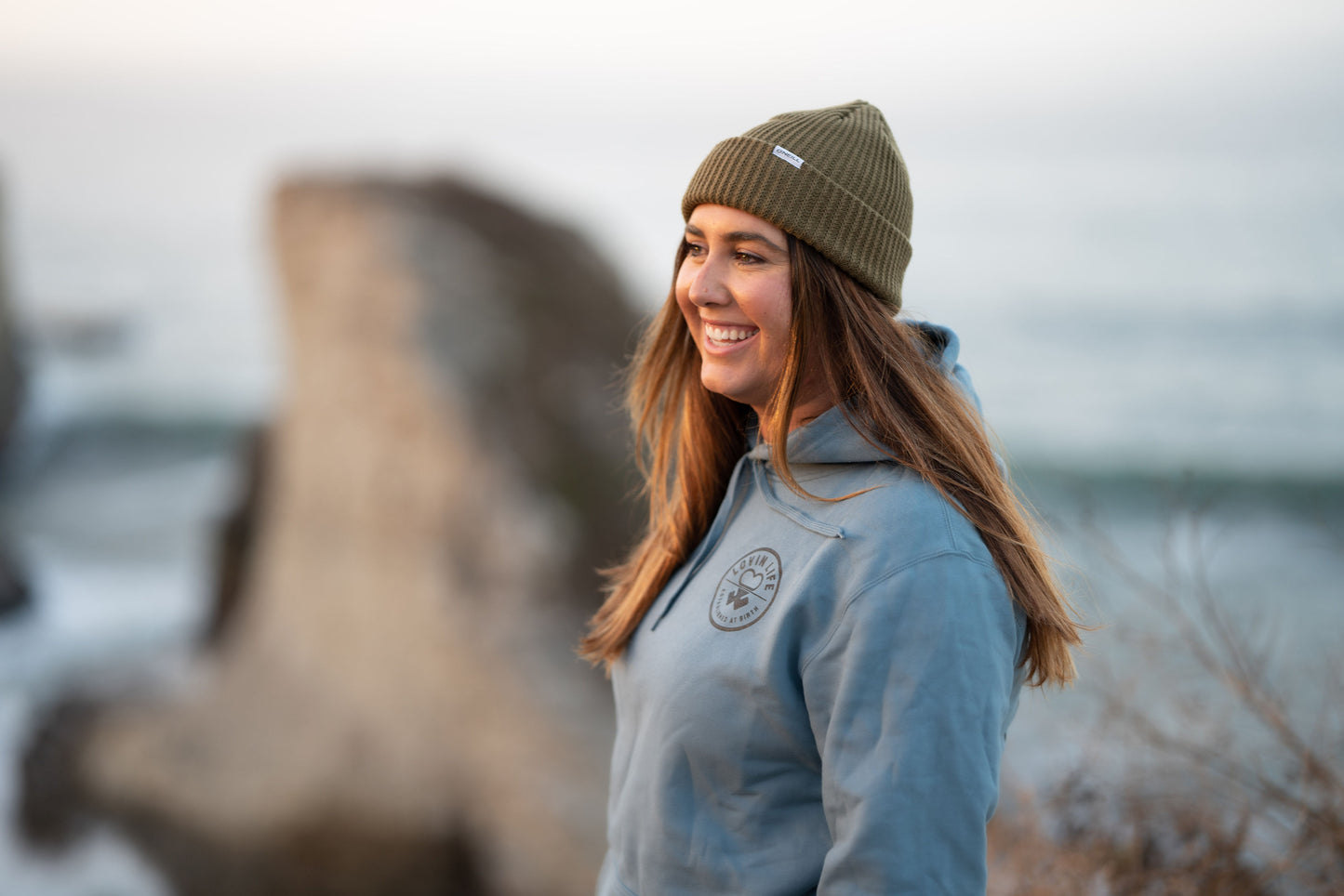 Logo Hoodie - Slate Blue