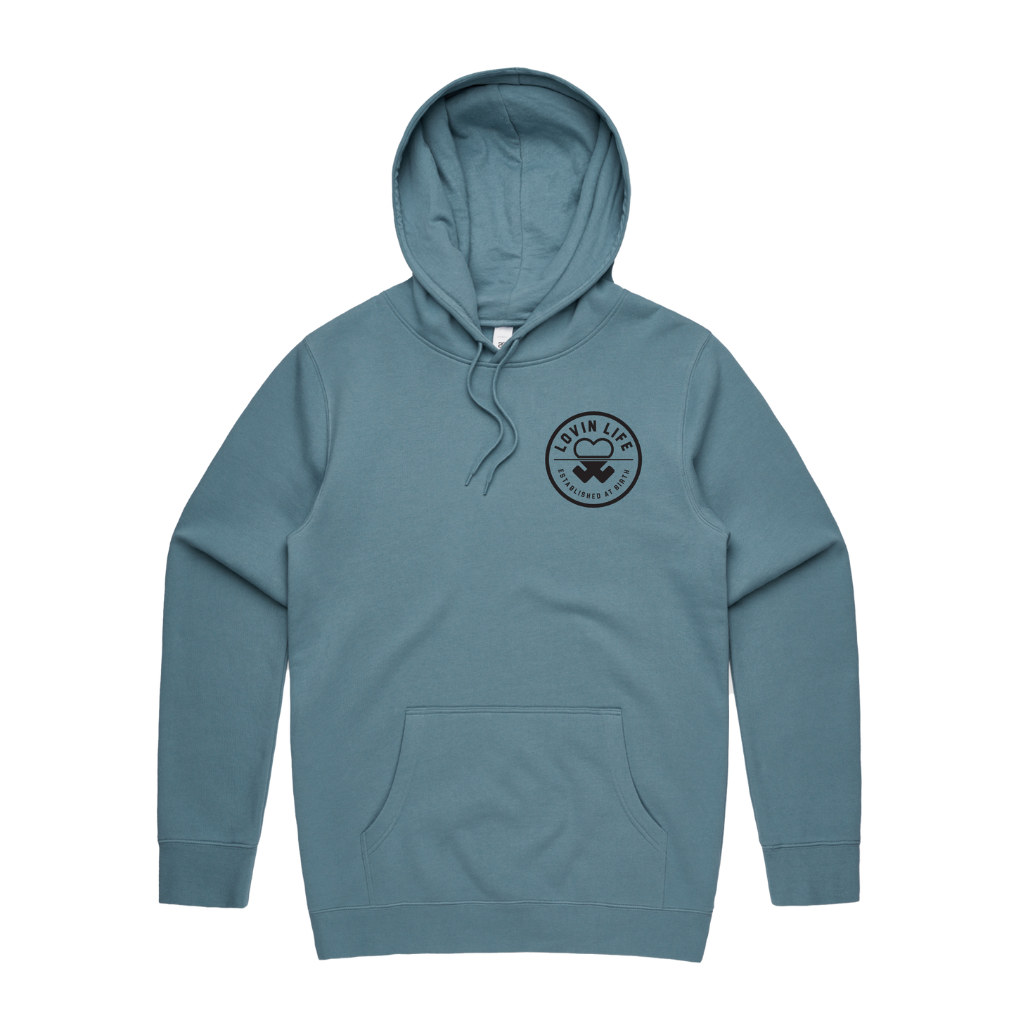 Logo Hoodie - Slate Blue