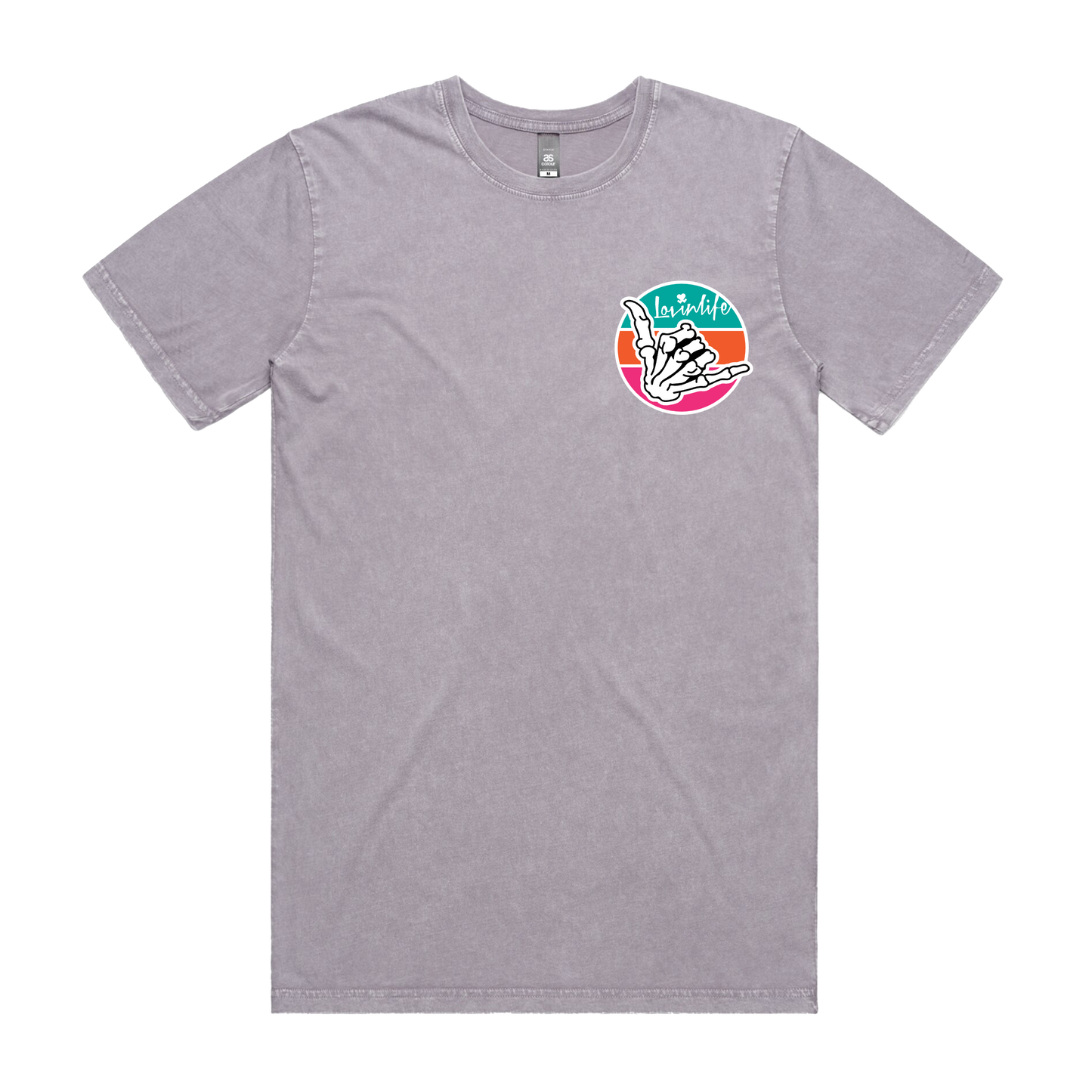 Shakka Tee - Orchid Stonewash