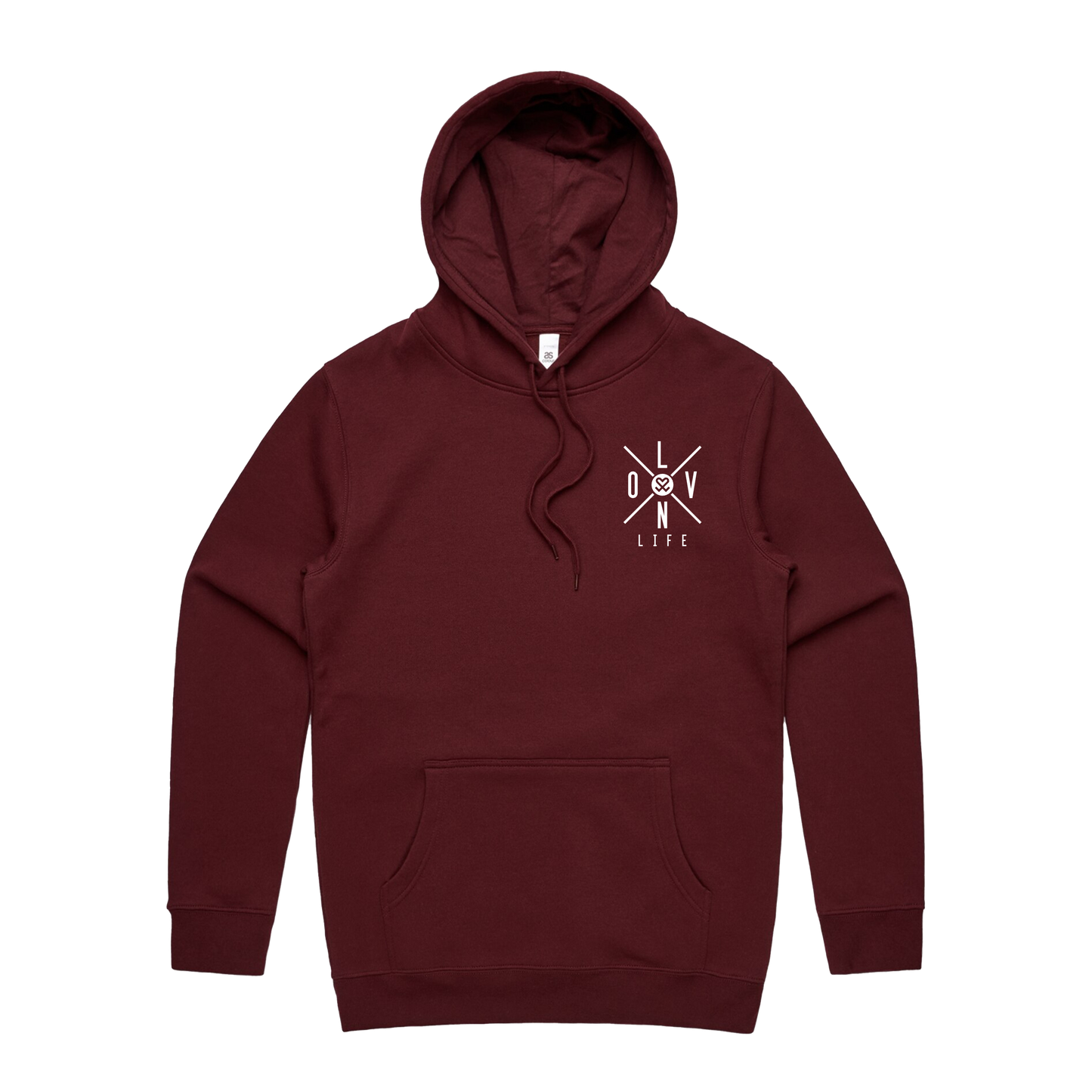 X-Up Hoodie - Maroon