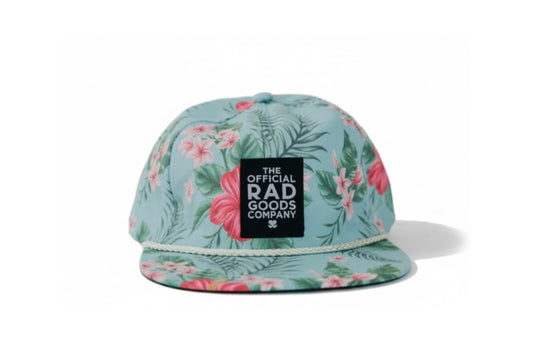 Hawaiian Rope Cap - Embroidered Patch