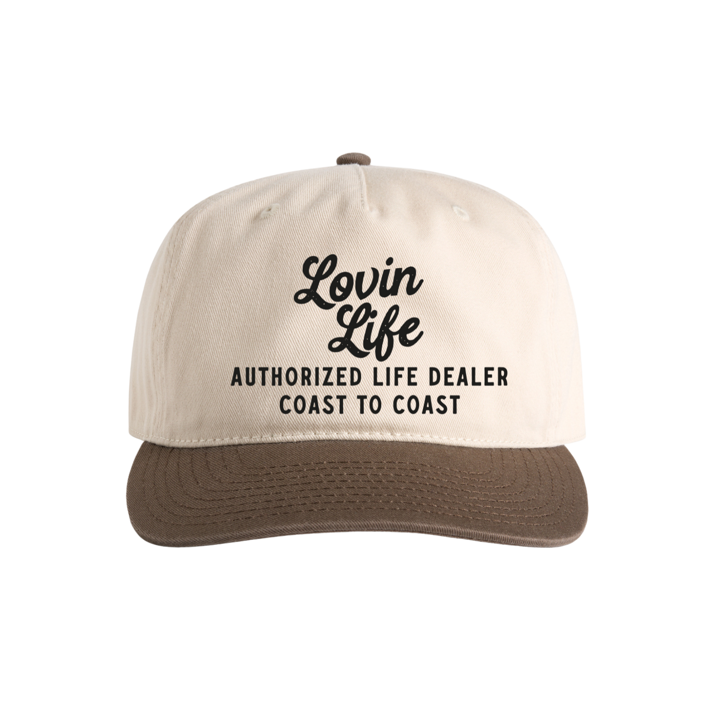 Coast to Coast Two-Tone Cap - Walnut