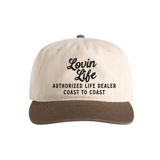 Coast to Coast Two-Tone Cap - Walnut