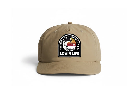 Wave Surf Cap - Khaki