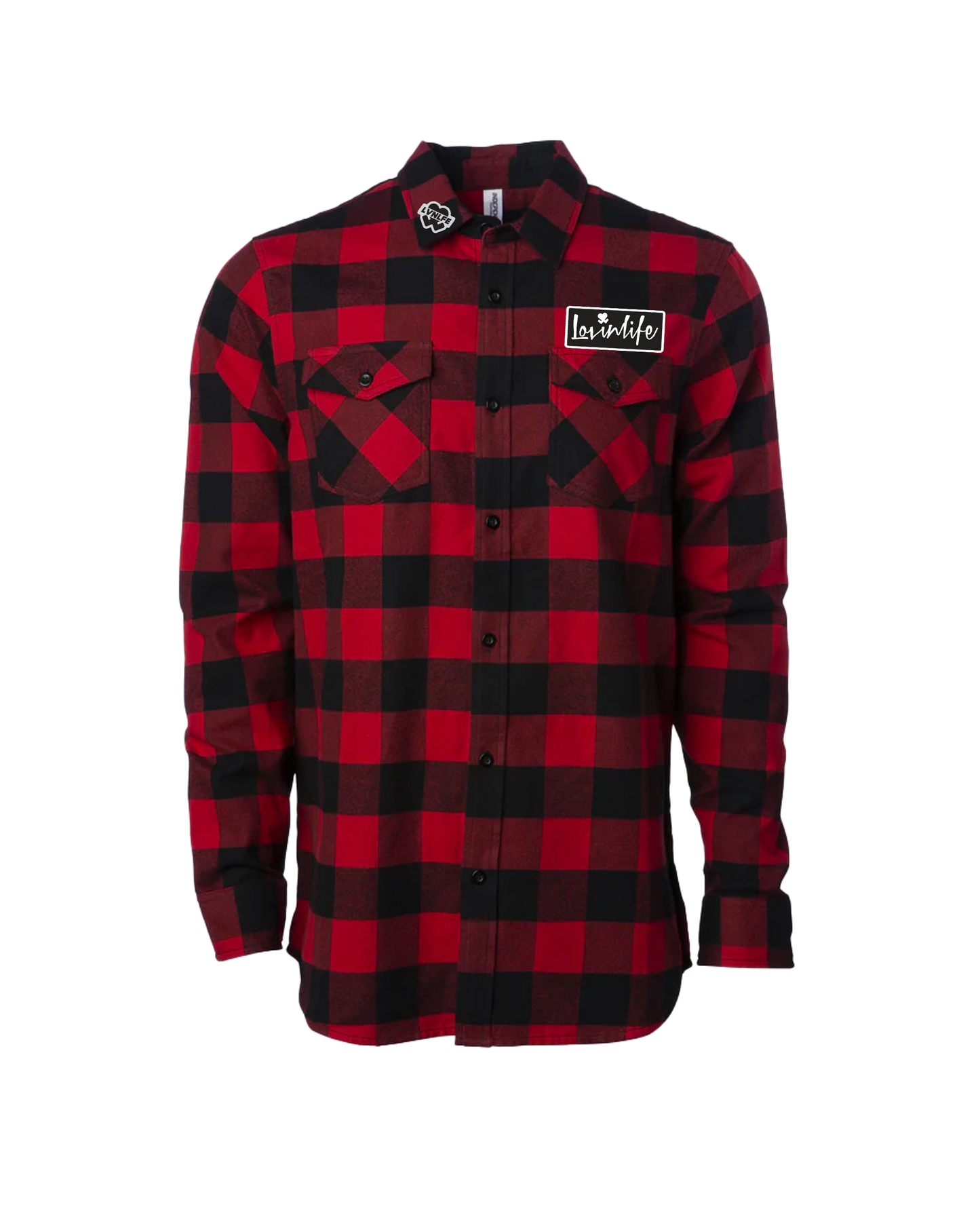 Lovin Life Flannel - Red