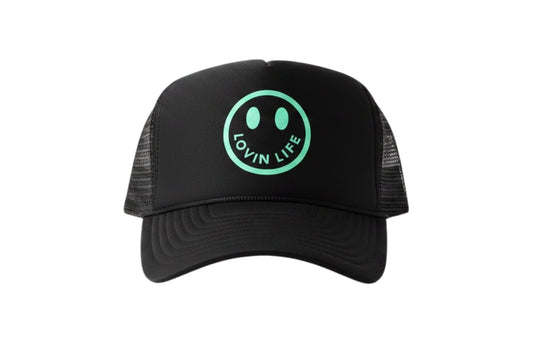 Smiley Trucker - Black
