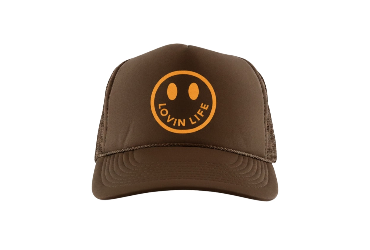 Smiley Trucker - Chocolate