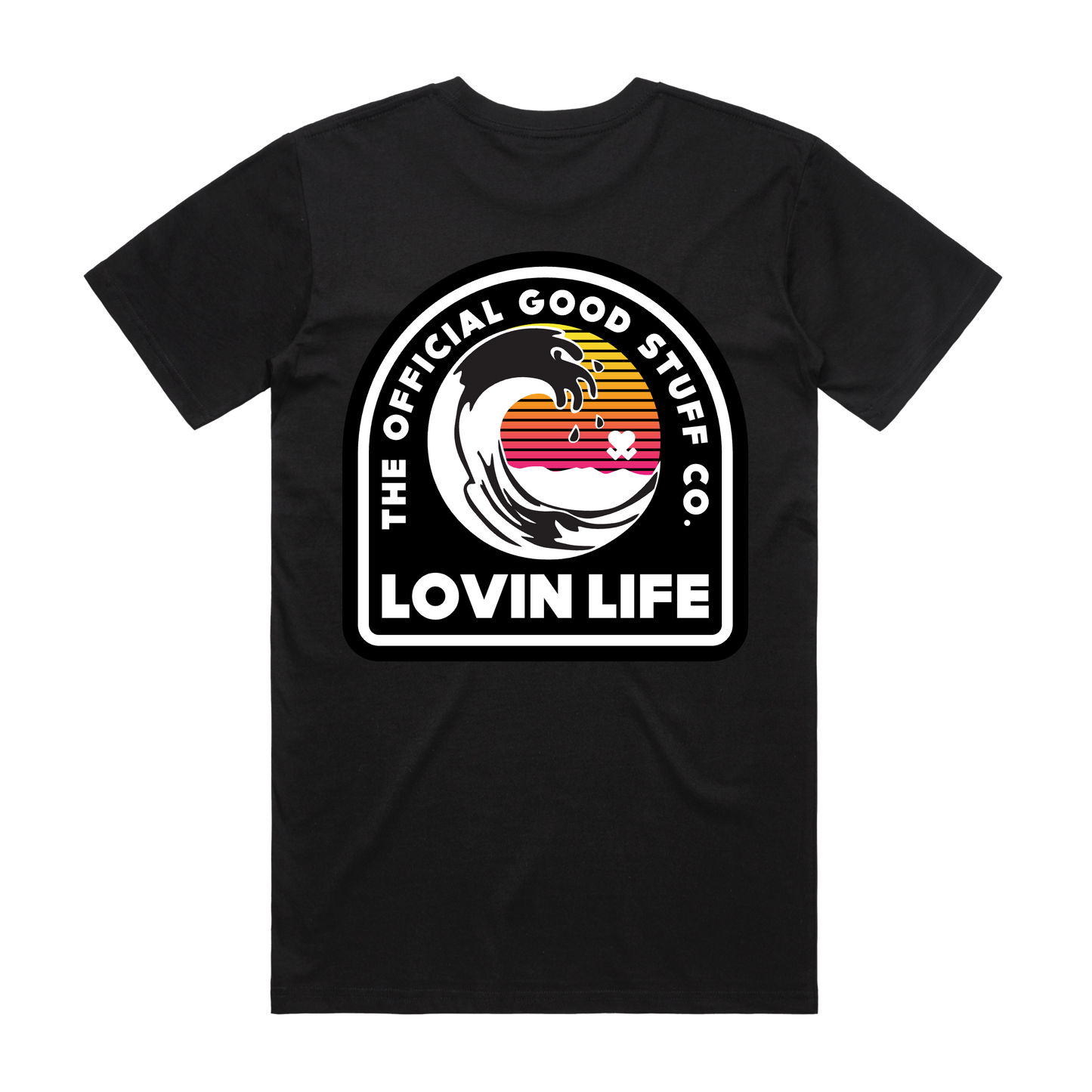 Wave Tee - Black