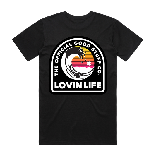 Wave Tee - Black