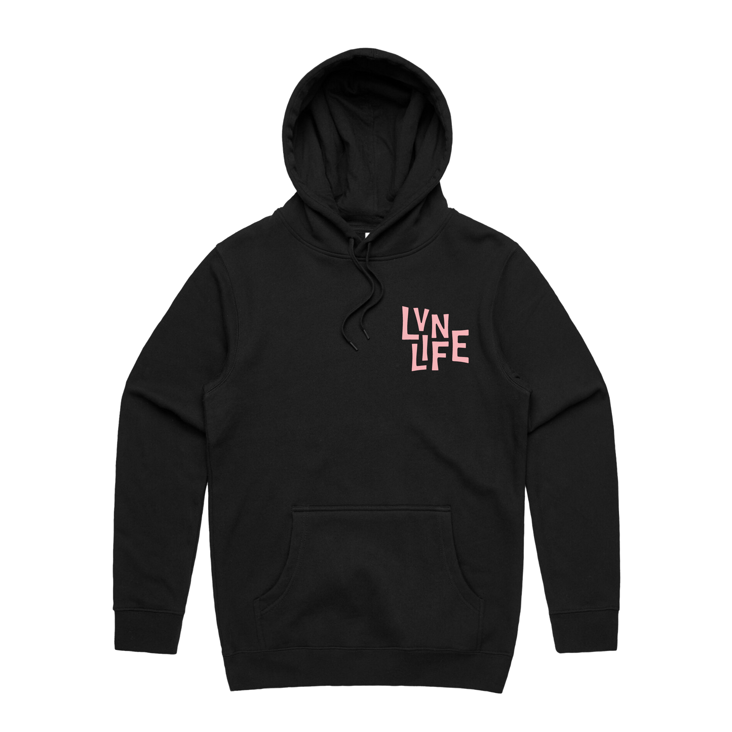 Retro Wave Hoodie - Black