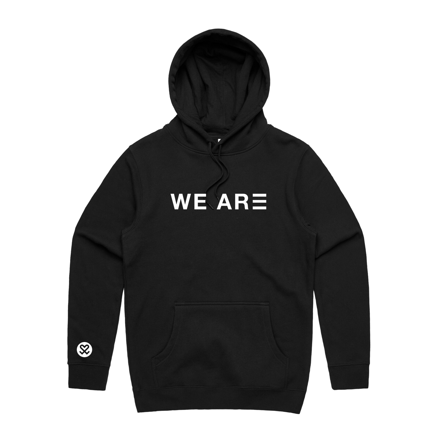 Slanted Hoodie - Black