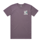 Retro Stacked Tee - Mauve