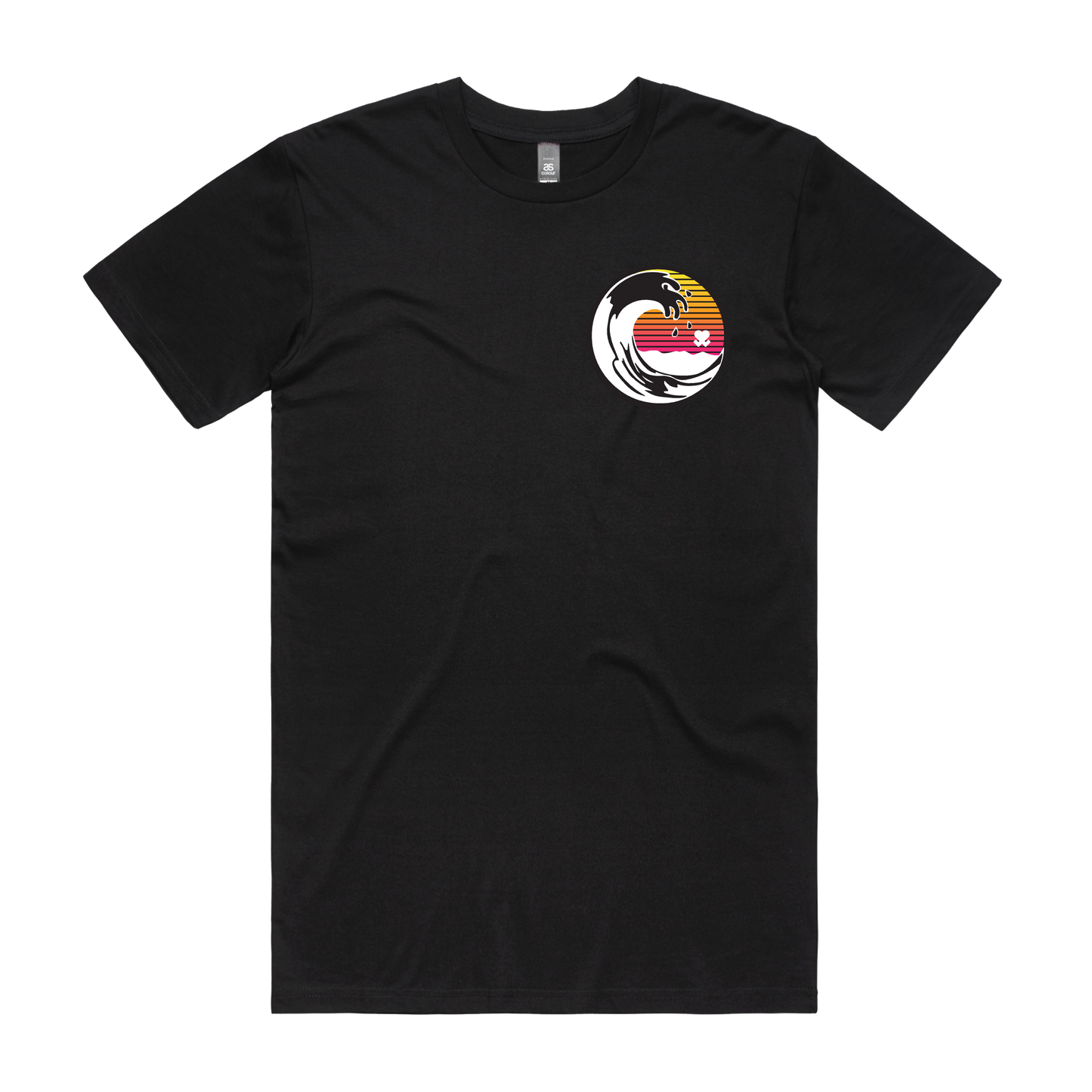 Wave Tee - Black