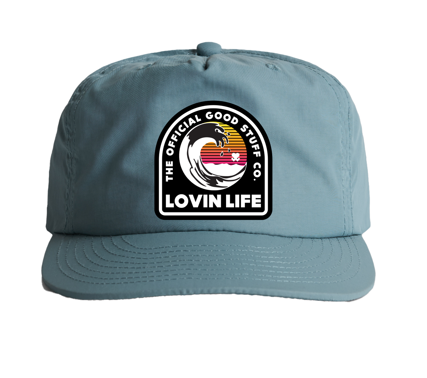 Wave Surf Cap - Slate Blue