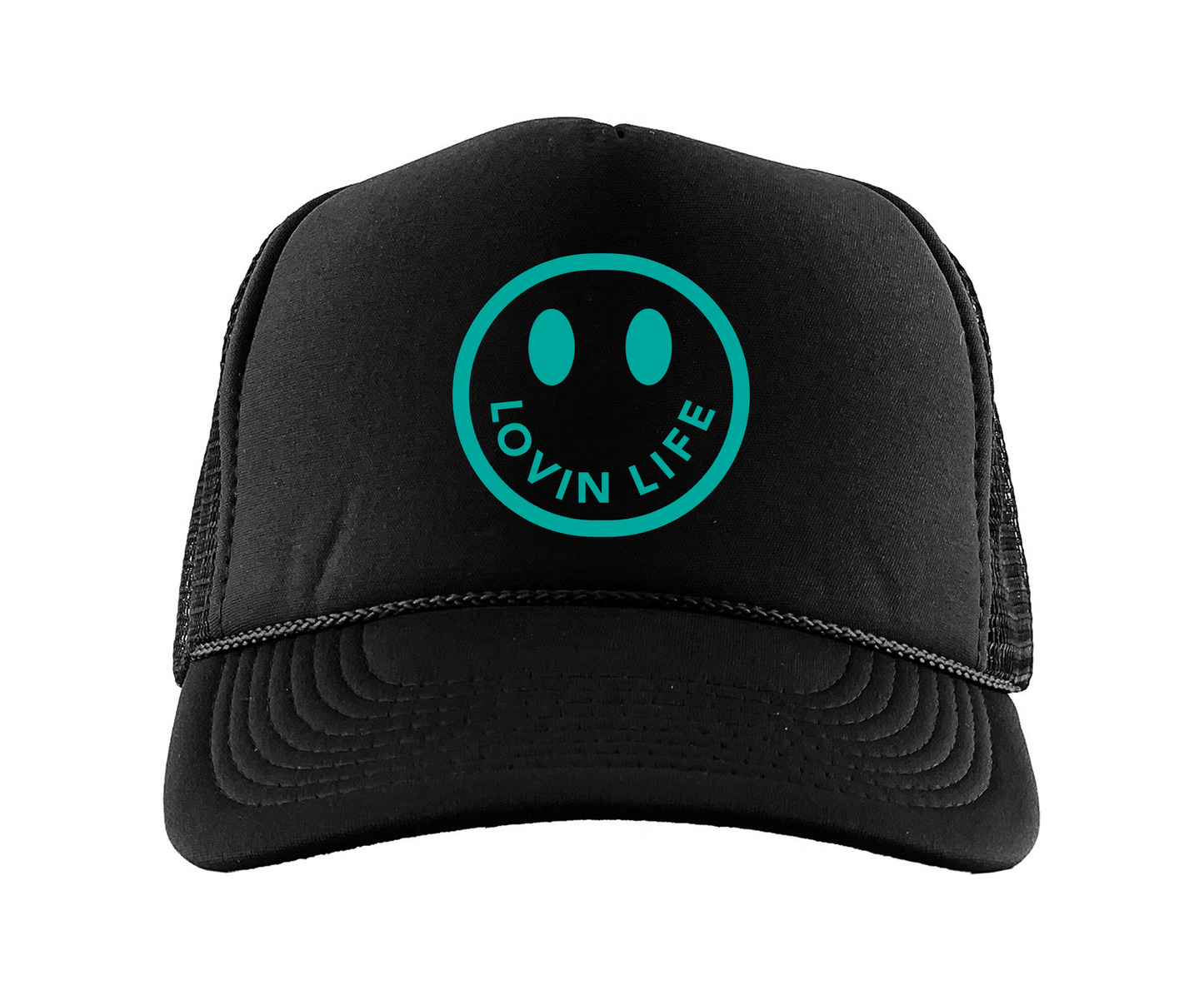 Smiley Trucker - Black