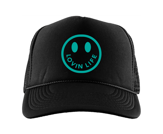 Smiley Trucker - Black