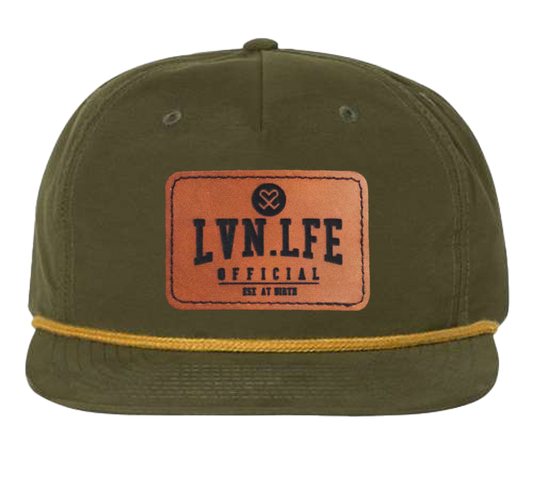 Craftsman Rope Hat - Army Green