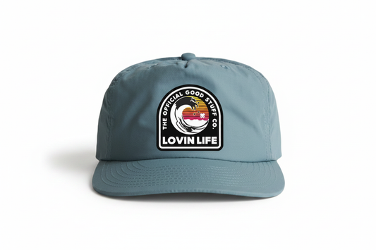 Wave Surf Cap - Slate Blue