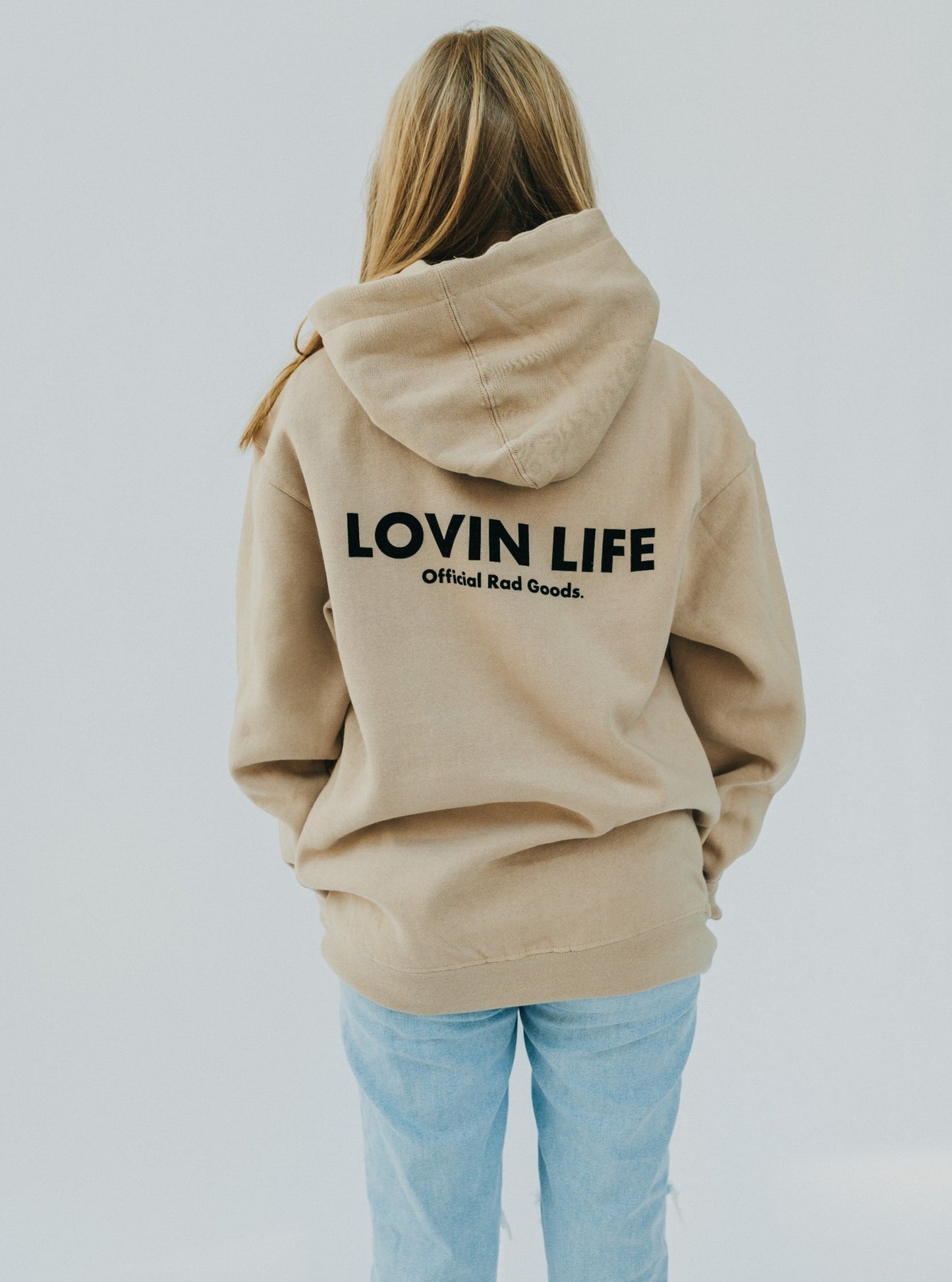 Lovin Life Official Hoodie - Sand